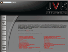Tablet Screenshot of jvk.co.za